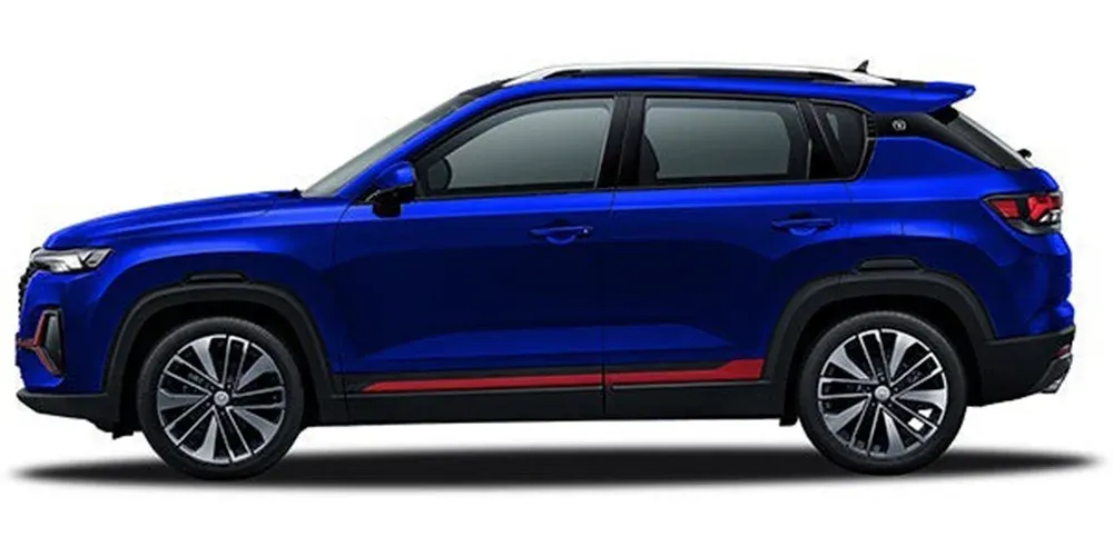 Vehículo en color AZUL