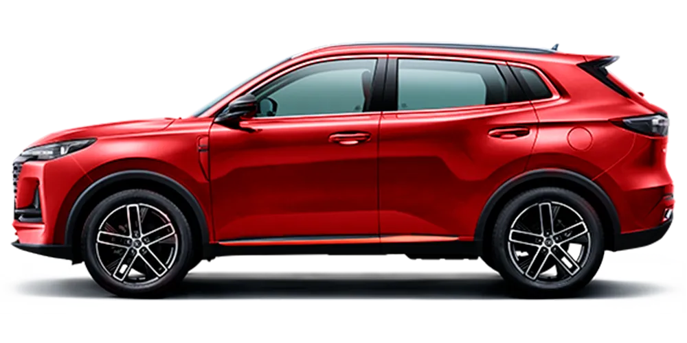 Vehículo en color ROJO